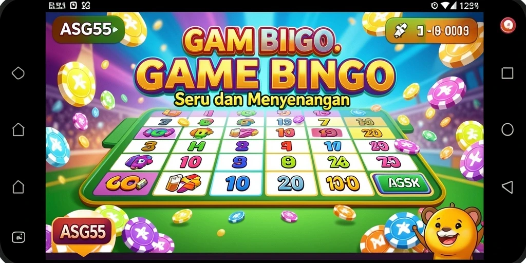 Screenshot gameplay ASG55 yang seru dan interaktif dalam permainan Bingo.