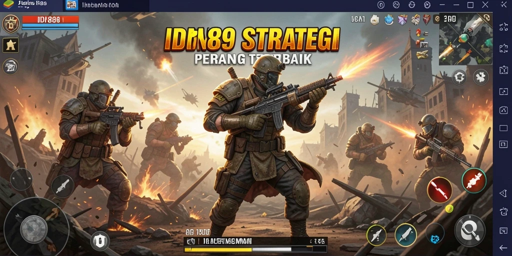 Tampilan menarik dari gameplay IDN89 dengan strategi SLG.