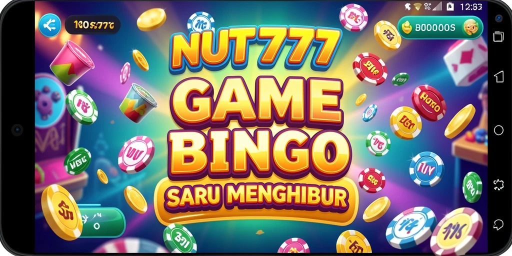 Tampilan gameplay seru NUTS777 yang penuh warna dan interaktif.
