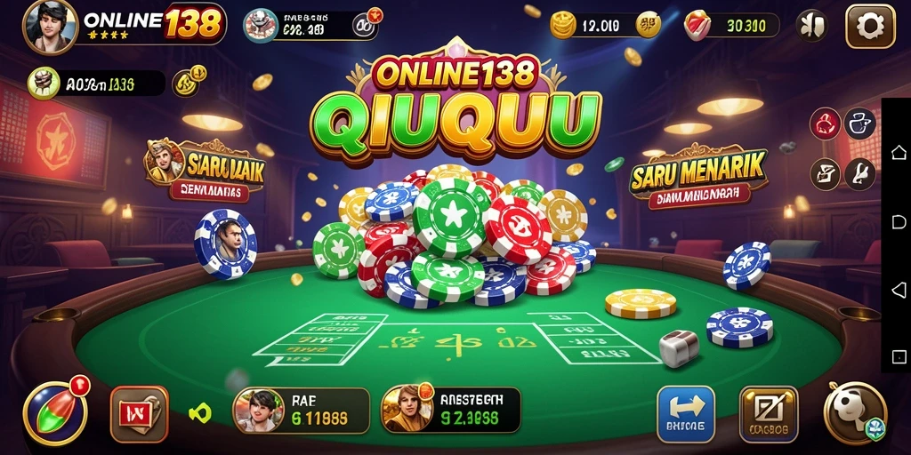 Gameplay seru dan interaktif dari QiuQiu di ONLINE138.