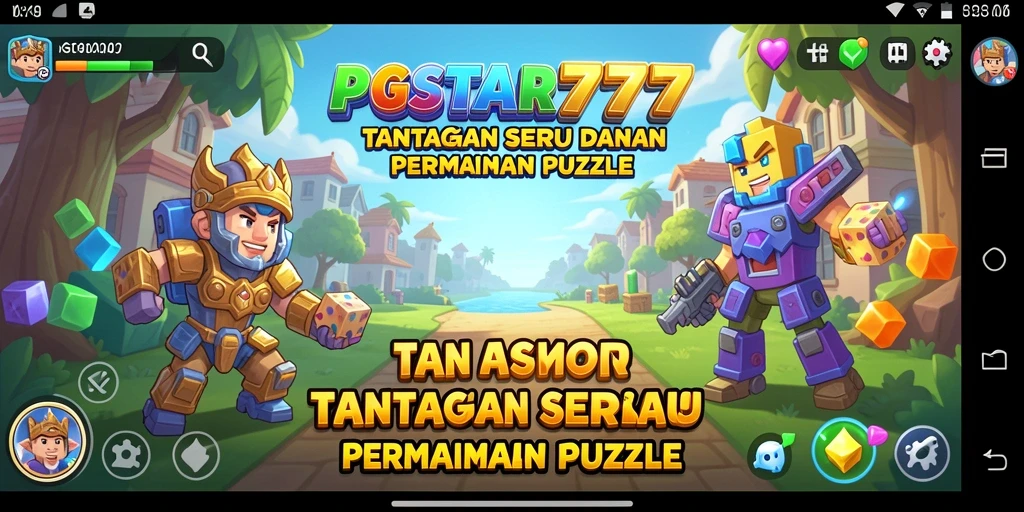 Tampilan gameplay menarik dalam PGSTAR777 dengan berbagai tantangan Puzzle.