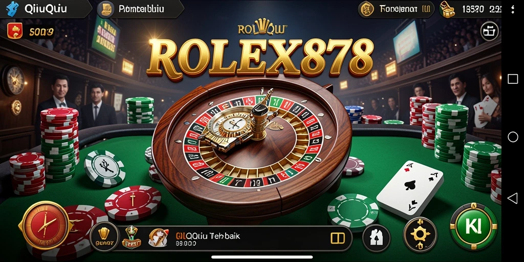Tampilan gameplay QiuQiu yang menarik di ROLEX878.