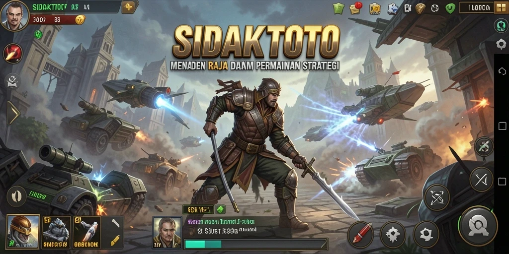 Tampilan gameplay <strong>SIDAKTOTO</strong> yang menegangkan dan strategis.