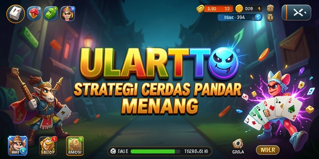 Screenshot ULARTOTO menampilkan aksi strategi yang mendebarkan.
